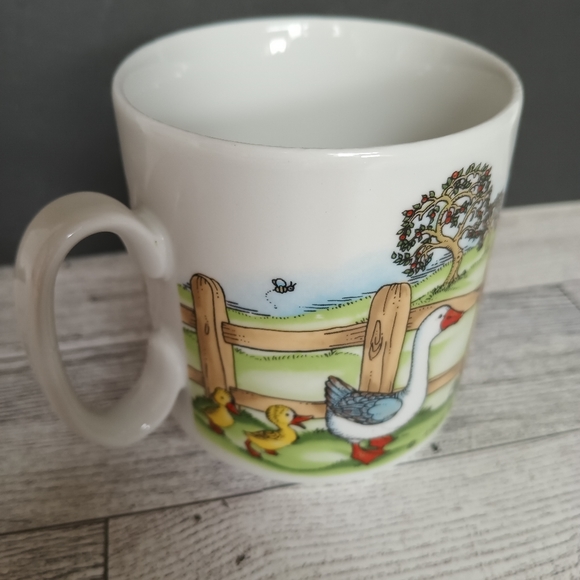 Joan Walsh Anglund Vintage 1969 Mug Boy on Fence Ebeling and Reuss W. Germany - Picture 3 of 6